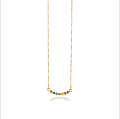 Susanne Friis Bjørner forgyldt halskæde 1558-2