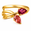18 kt guldring