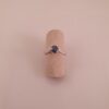 Hvidguldring med Safir 1.00 ct