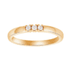 Noa 110 107BR5 heart 14kt. guld ring med diamant 0,09ct