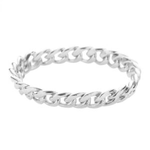 Susanne Friis Bjørner sølv kæde ring 1694-11