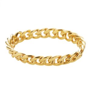 Susanne Friis Bjørner forgyldt kæde ring 1694-21