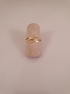 "Leonora" Guldring med diamanter