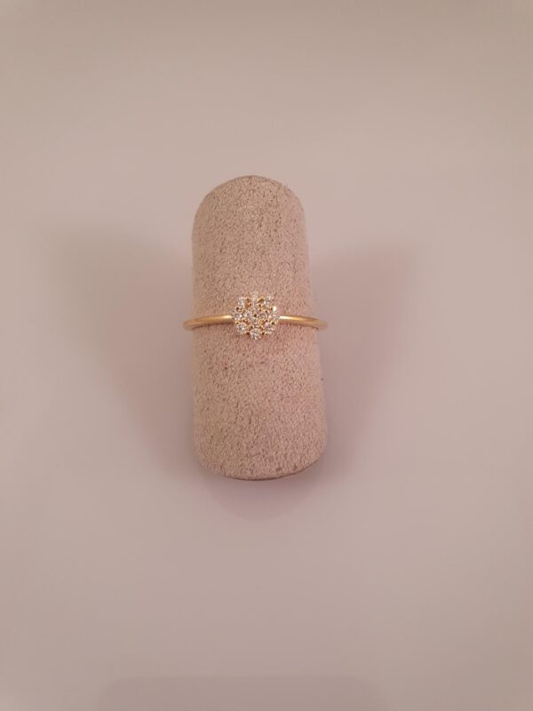"Jewelry star" Guldring med diamanter
