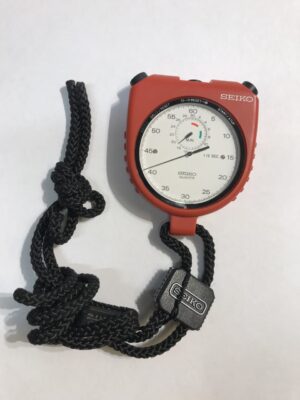 Seiko Rødt Stopur SAS003RØD