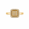 "Sparkling diamond" guldring med diamanter