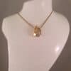 14 kt collie med diamanter
