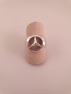 Mercedes ring med diamanter