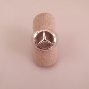 Mercedes ring med diamanter