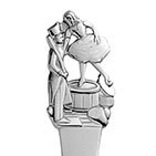 Den Standhaftige Tinsoldat gaffel 712211