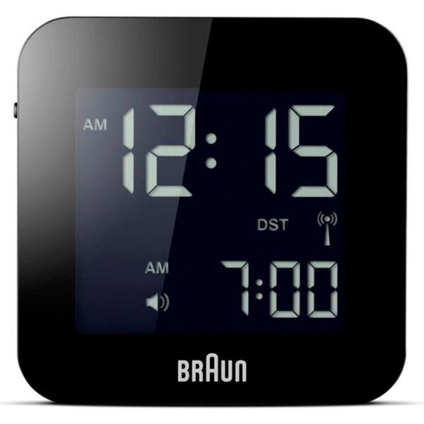 Braun vækkeur RC stor BNC009BK-RC