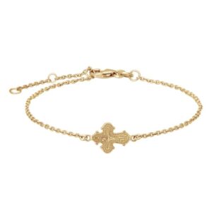 Noa 825 075-3 sølv fg. armbånd med dagmarkors