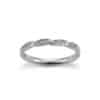 Gerstner vielsesring i hvidguld med 0,08ct. brillanter