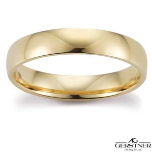 Gertsner vielsesring i guld 4,5mm.