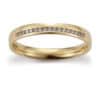 Gerstner vielsesring i guld med 0,085 ct. brillanter
