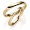 Gerstner vielsesringe 14kt og 18 kt. guld