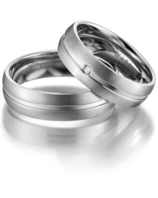 Marray herre titanium vielsesring