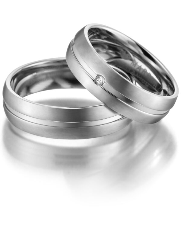 Marrya dame titanium vielsesring