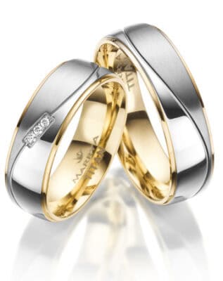 Marrya titanium herre vielsesring