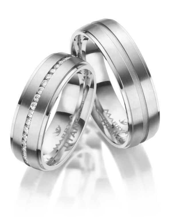 Marrya titanium herre vielsesring