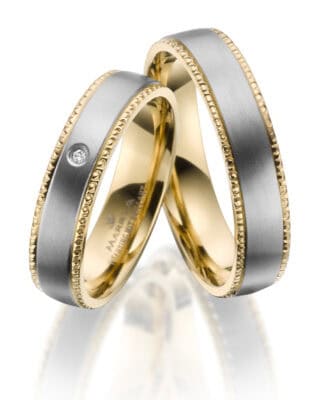 Marrya titanium herre vielsesring