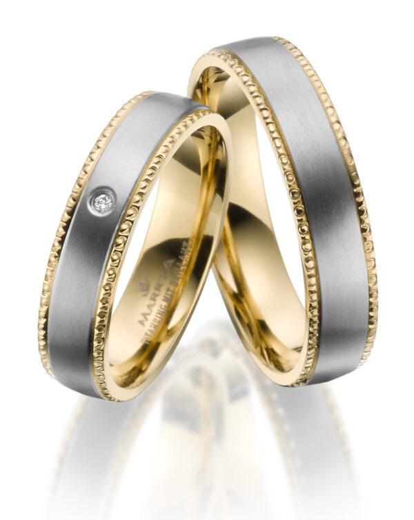 Marrya titanium herre vielsesring