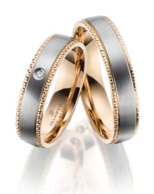 Marrya titanium dame vielsesring m. dia