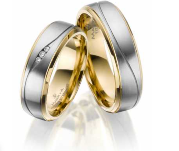 Marrya Titanium Dame Vielsesring