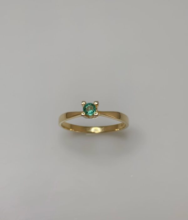 SKN 14kt smaragd ring