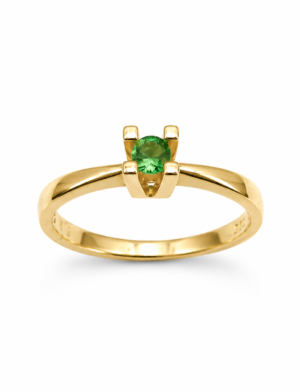 SKN 14kt smaragd ring