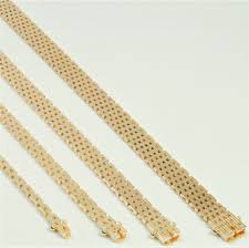 BNH Mursten kæde i 14kt