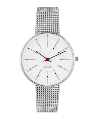Arne Jacobsen Bankers Hvid 34mm 53101-1608