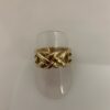SKN herre guld ring