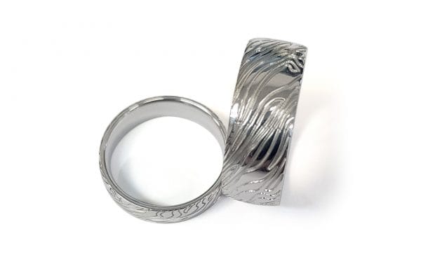 Dyreprint Vielsesringe - Zebra Dame