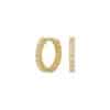 Noa 30830910300 Guldcreoler med cz 8kt.