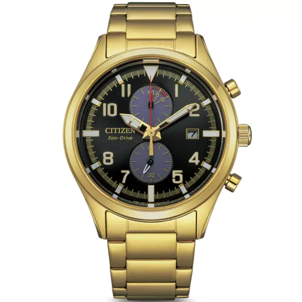 Citizen Dublé Eco-Drive Chronograph CA7022 87E