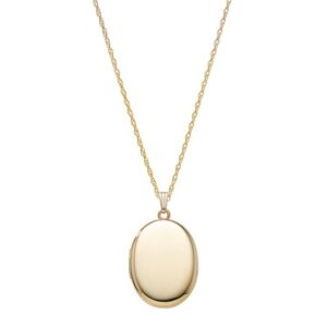 Noa 20220581000 medaljon med kæde 14kt.