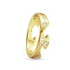 Georg jensen Fusion 18kt. Rødguld med diamanter