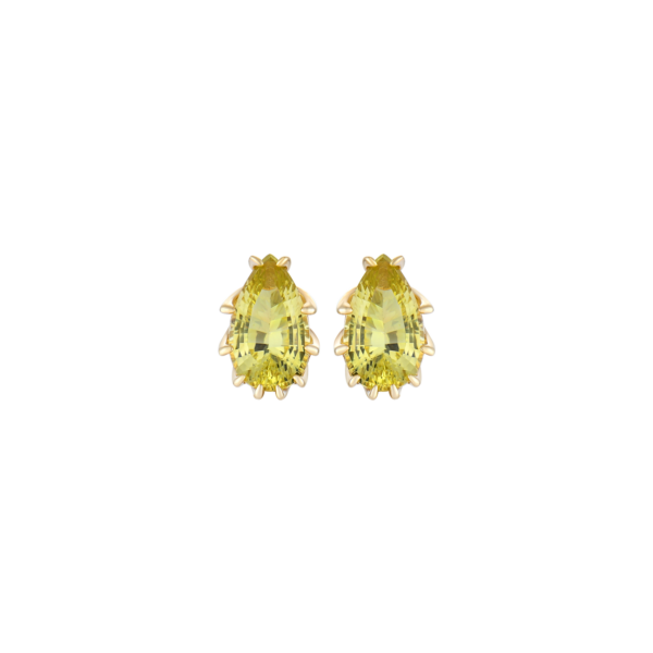 9kt. ørestikker med lemon kvarts 60165133