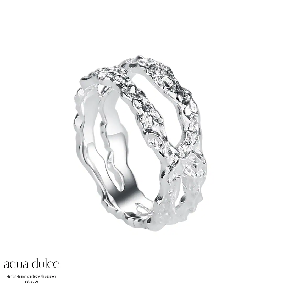 Aqua Dulce MILA sølv ring 4674