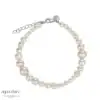 Aqua Dulce PERLETTE sølv armbånd 4745