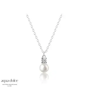 Aqua Dulce DARLING BUBBELS sølv halskæde 5595