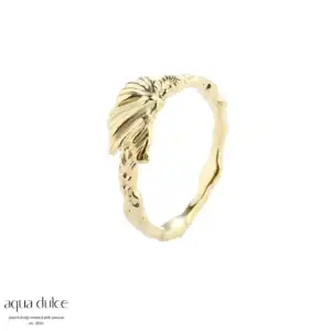 Aqua Dulce KOI sølvforgyldt ring 5619