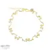 Aqua Dulce BARBARA sølvforgyldt armbånd 5672
