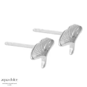 Aqua Dulce BILOBA sølv ørestikker 4062
