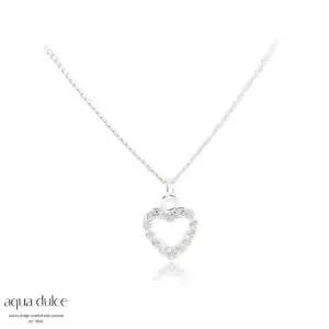 Aqua Dulce CUTE TESSA sølv halskæde 6047