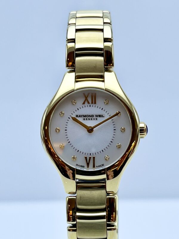 Raymond Weil dublé dame ur med diamanter