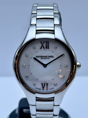 Raymond Weil dame ur med diamanter