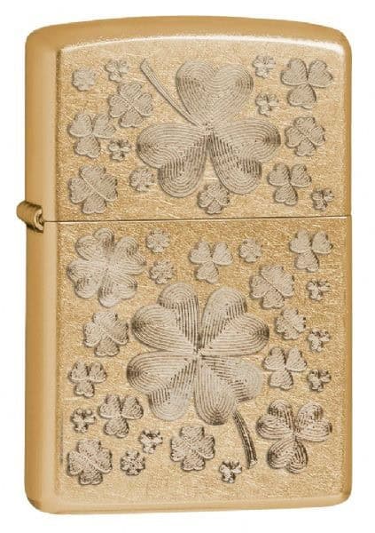 Zippo Lighter Firkløver 207gclo