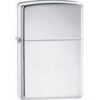 Zippo Lighter High Polish Chrome sølv farve Z-250